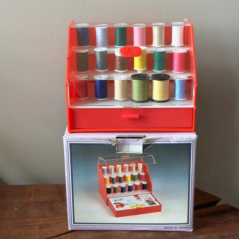 Vintage sewing box